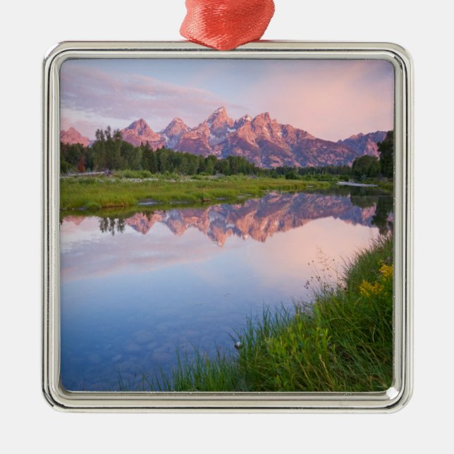 Schwabacher Landungs-Sonnenaufgang Ornament Aus Metall (Vorne)