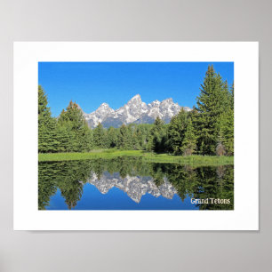 Schwabachers Landing, Grand Teton NP Poster