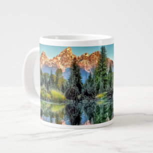 Schwabachers Landung und Biber-Teich Jumbo-Tasse
