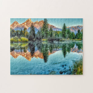 Schwabachers Landung und Biber-Teich Puzzle