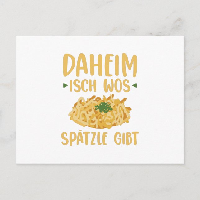 Schwaben Postkarte (Vorderseite)