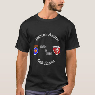 Schwabisch Gmundschild und 56th FA BDE Pershing P T-Shirt