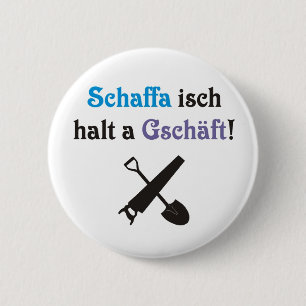 Schwäbische Arbeitsauffassung Button