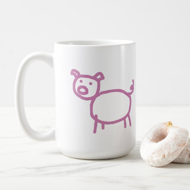schwach kaffeetasse (Mit Donut)
