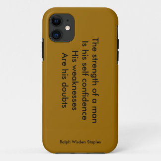 Schwäche und Zweifel iPhone 11 Hülle