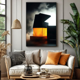 Schwächer werdender Wind Poster