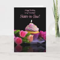 Schwägerin Alles Gute zum Geburtstag Cupcake
