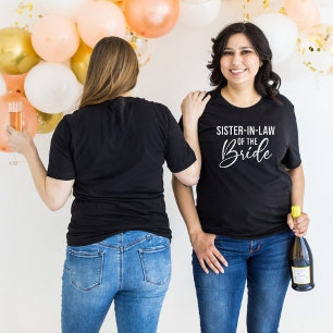 Schwägerin der Braut Hochzeit Brautparty Tri-Blend Shirt
