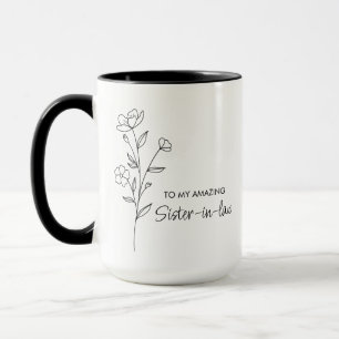 Schwägerin-Geschenk für Schwägerin-Tasse Schwester Tasse