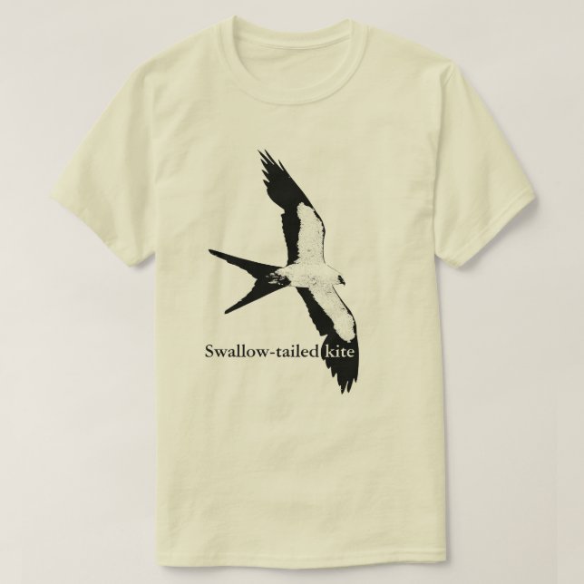 Schwalbe-angebundener Drachen - Juli 2018 T-Shirt (Design vorne)