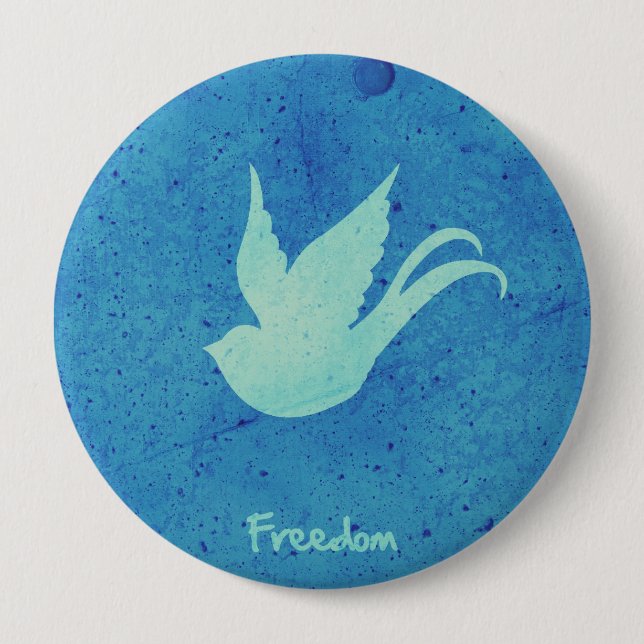 Schwalbe der Freiheit Button (Vorderseite)
