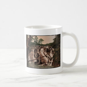 Schwalbe fällt, feenhafte Schlucht, Bettws-y-Coed Kaffeetasse