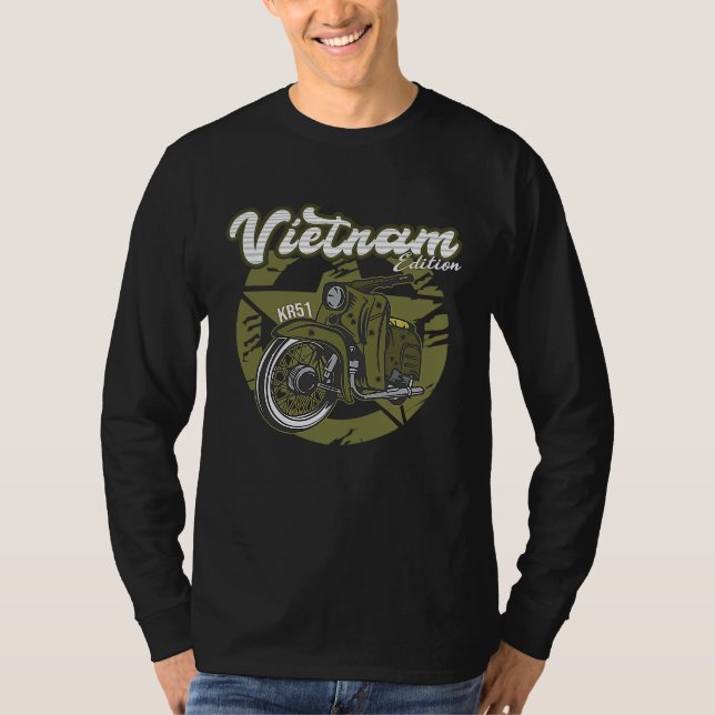 Schwalbe Vietnam East Block DDR Retro Nostalgia Dr T-Shirt (Vorderseite)