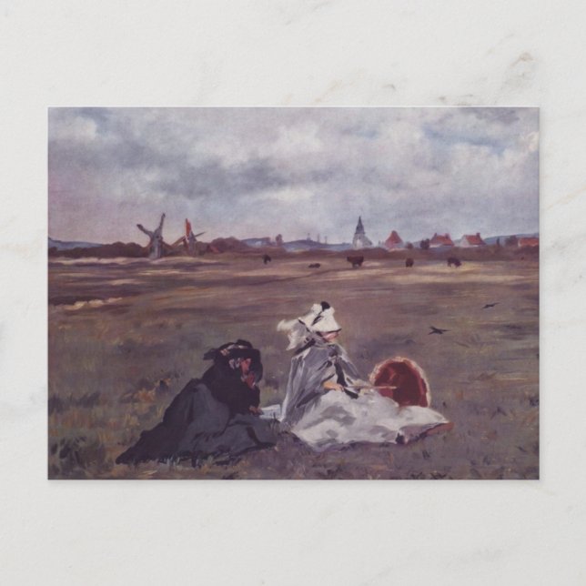 Schwalben - Edouard Manet Postkarte (Vorderseite)