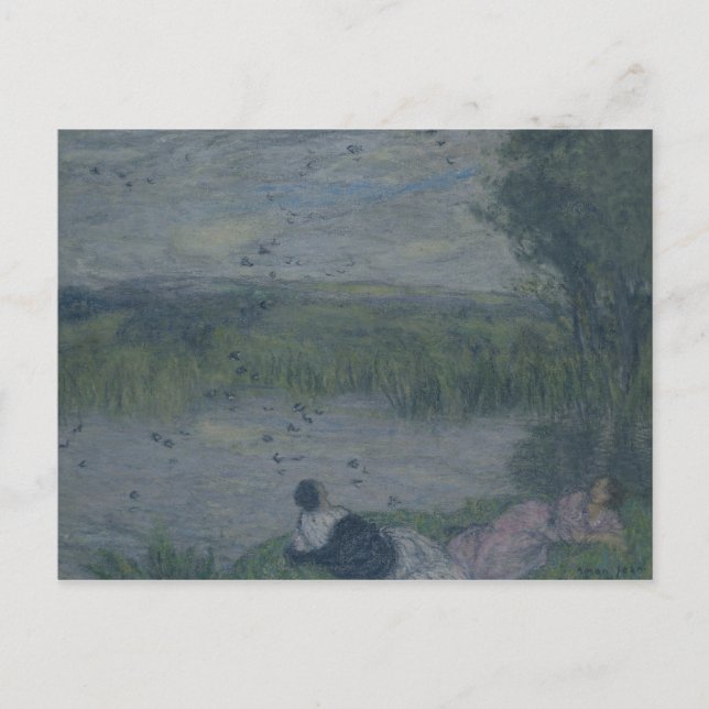 Schwalben Postkarte (Vorderseite)