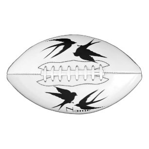 Schwalben Vögel Silhouetten Thunder_Cove  Football