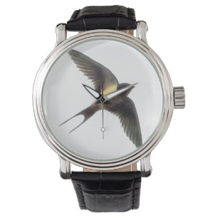 Schwalben Vogelbeobachtung Armbanduhr