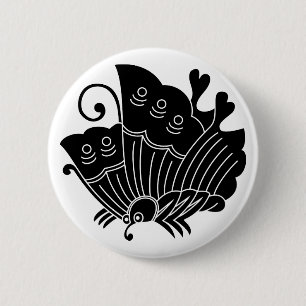 Schwalbenschwanz Button