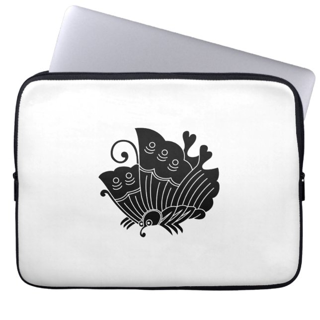 Schwalbenschwanz Laptopschutzhülle (Vorderseite)