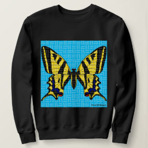 Schwalbenschwanz (lebendig) - Sweatshirt für Damen