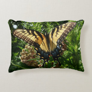 Schwalbenschwanz Schmetterling III Schönes Farbige Dekokissen