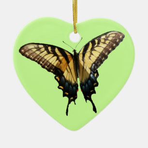 Schwalbenschwanz Schmetterling III Schönes Farbige Keramikornament
