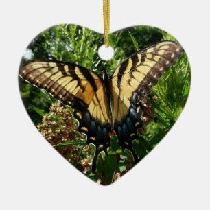 Schwalbenschwanz Schmetterling III Schönes Farbige Keramikornament