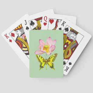Schwalbenschwanz-Schmetterlingsfigur Spielkarten