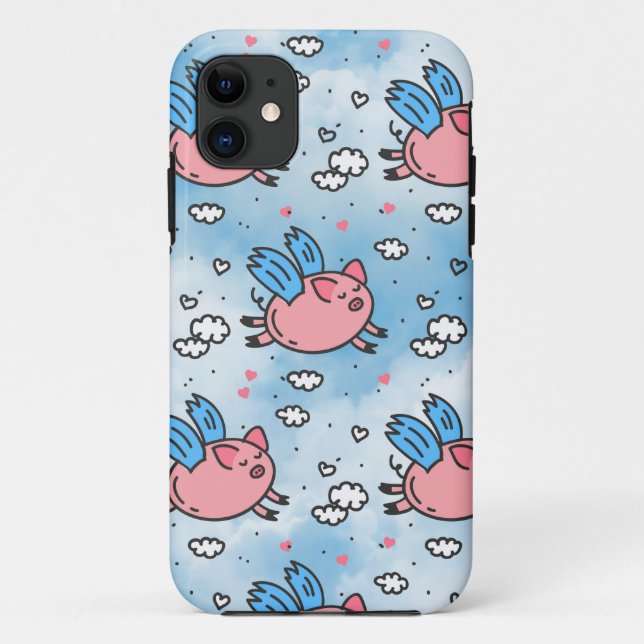 Schwallschweine Case-Mate iPhone Hülle (Rückseite)