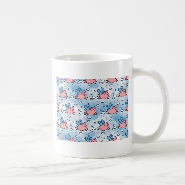 Schwallschweine Kaffeetasse (Rechts)