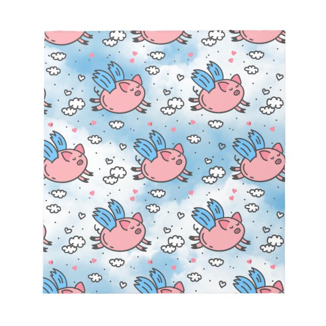 Schwallschweine Notizblock (Vorderseite)