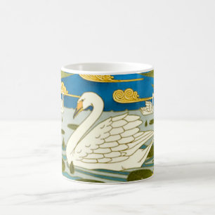Schwan Art Nouveau Tasse