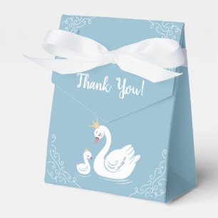 Schwan-Baby-Party Vintage Geschenkschachtel