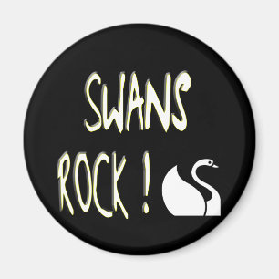 Schwan-Felsen! Magnet