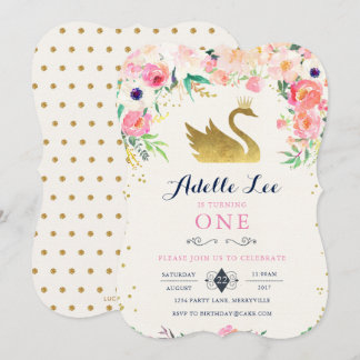 Schwan Geburtstag Einladung