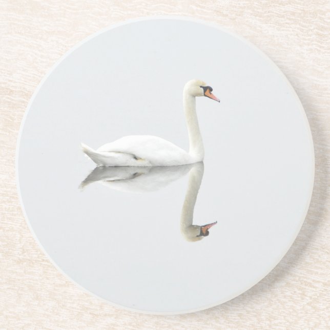 Schwan Getränkeuntersetzer (Vorne)