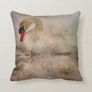 Schwan hilflos kissen
