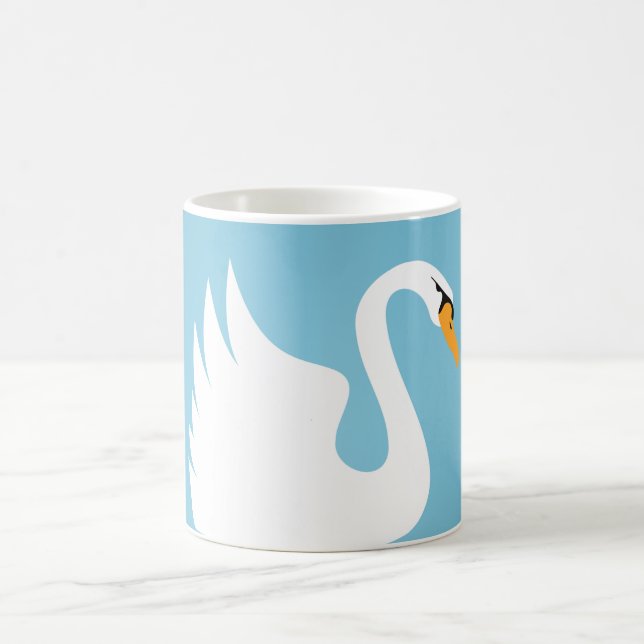 Schwan Kaffeetasse (Mittel)