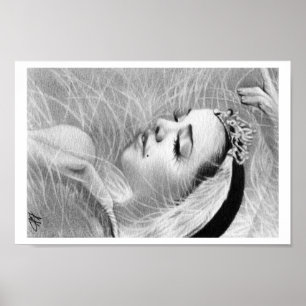 Schwan-Königin-Ballerina-Plakat Poster