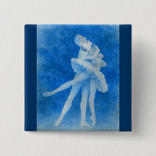 Schwan Lake Pas de Deux Button