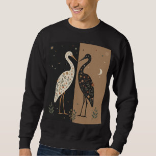Schwan Liebe Sweatshirt