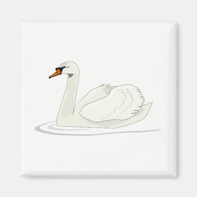 Schwan Magnet (Vorne)