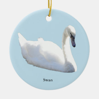 Schwan-Ornament Keramik Ornament