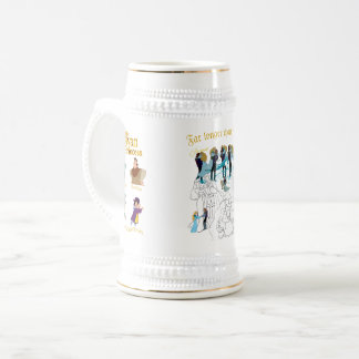 Schwan-Prinzessin königliche Tasse basiert auf