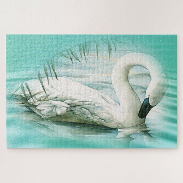 Schwan Puzzle (Horizontal)