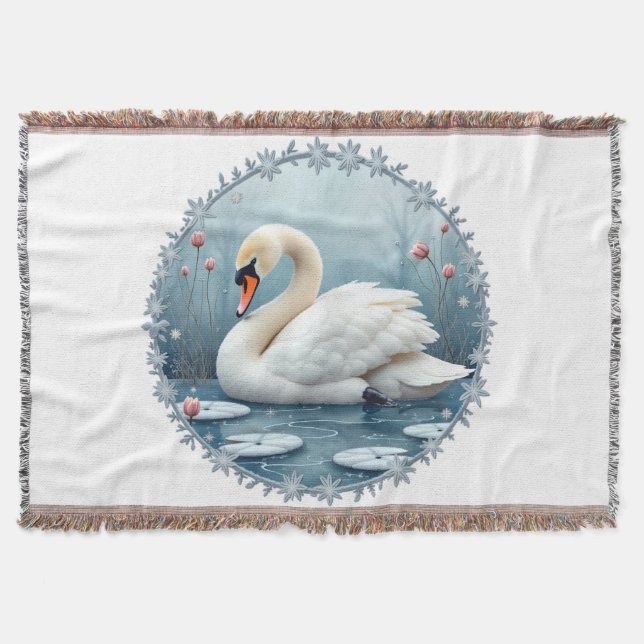 Schwan Serenity  Decke (Vorderseite)
