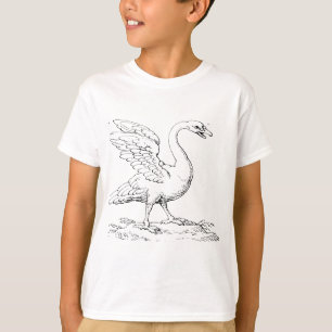 Schwan Symbol der Liebe und Treue Fine Art T-Shirt