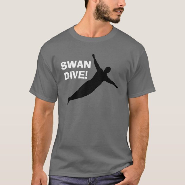 SCHWAN-TAUCHEN T-Shirt (Vorderseite)