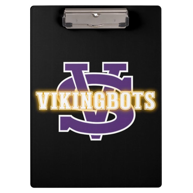 Schwan Valley VikingBots Klemmbrett – Robotik-Team (Vorderseite)