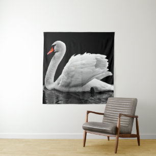 Schwan Wandteppich